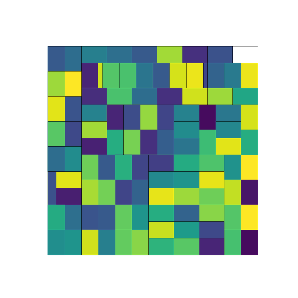 Random artwork of boxes